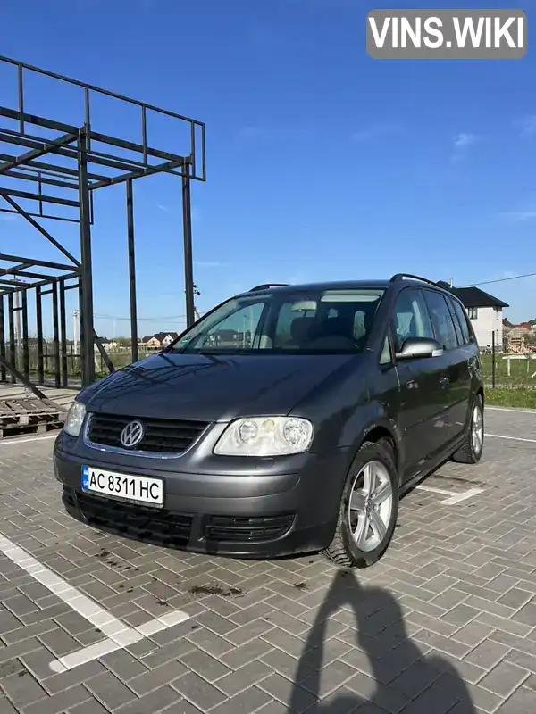 Мінівен Volkswagen Touran 2004 1.97 л. Ручна / Механіка обл. Волинська, Луцьк - Фото 1/21