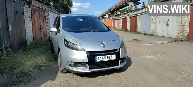 Минивэн Renault Megane Scenic 2012 1.46 л. Ручная / Механика обл. Черкасская, Черкассы - Фото 1/21