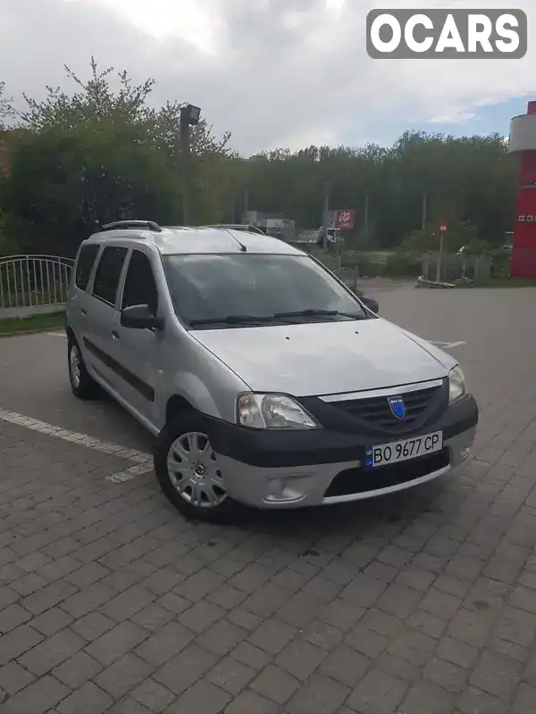 Седан Dacia Logan 2008 1.46 л. Ручна / Механіка обл. Тернопільська, Тернопіль - Фото 1/21