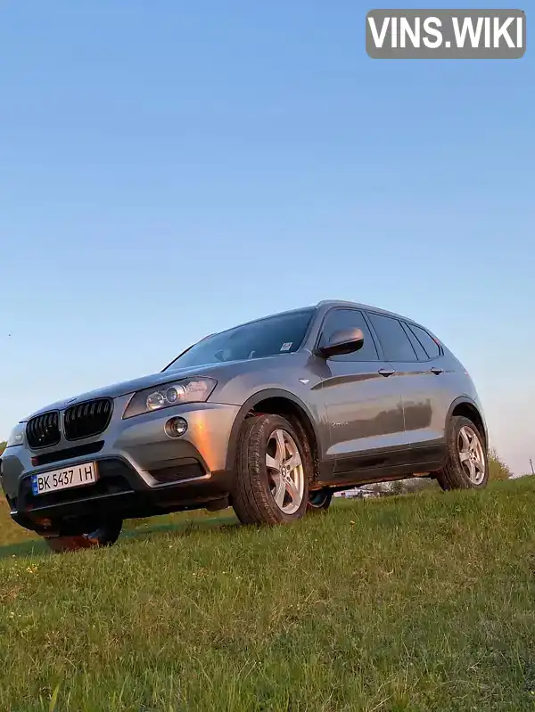 Позашляховик / Кросовер BMW X3 2012 2 л. Автомат обл. Хмельницька, Волочиськ - Фото 1/21