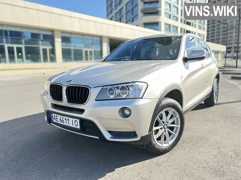 Позашляховик / Кросовер BMW X3 2012 2 л. Автомат обл. Дніпропетровська, Дніпро (Дніпропетровськ) - Фото 1/21