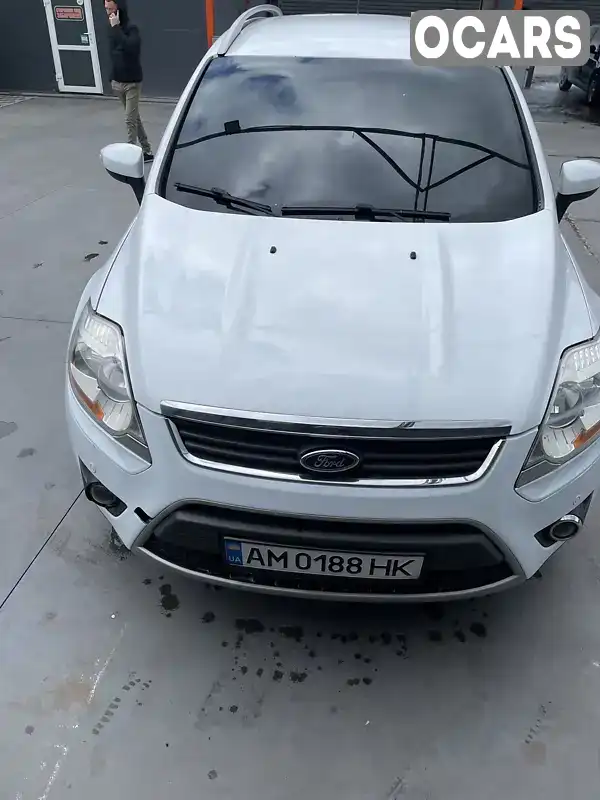 Позашляховик / Кросовер Ford Kuga 2012 2 л. Автомат обл. Житомирська, Бердичів - Фото 1/9