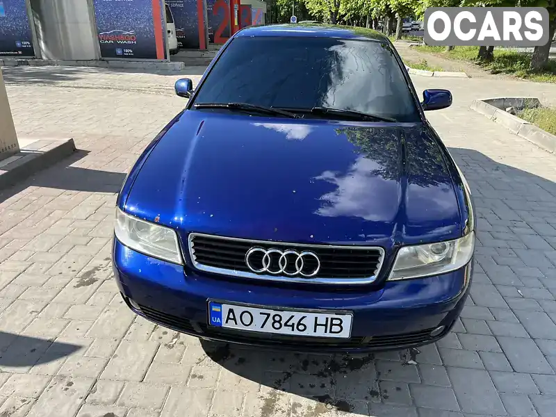 Седан Audi A4 1999 1.9 л. Ручна / Механіка обл. Закарпатська, Ужгород - Фото 1/14