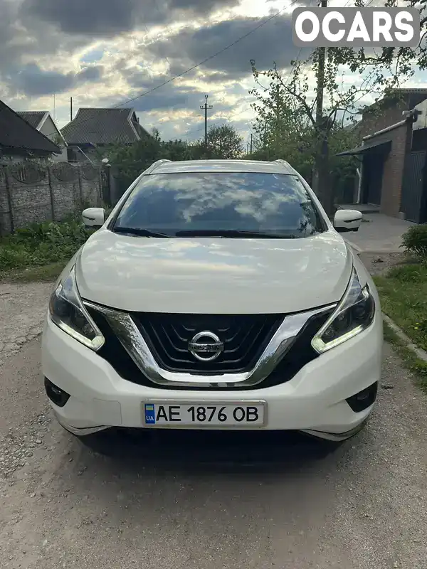 Позашляховик / Кросовер Nissan Murano 2017 3.5 л. Варіатор обл. Дніпропетровська, Кам'янське (Дніпродзержинськ) - Фото 1/21