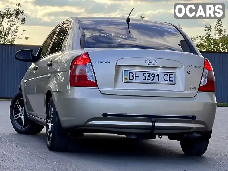 Седан Hyundai Accent 2008 1.49 л. Ручна / Механіка обл. Одеська, Одеса - Фото 1/21