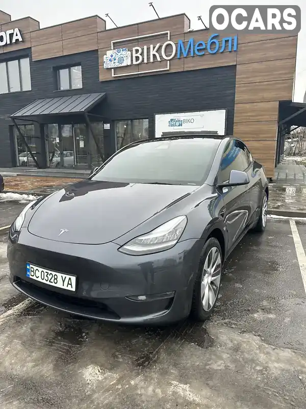 Позашляховик / Кросовер Tesla Model Y 2021 null_content л. Автомат обл. Черкаська, Черкаси - Фото 1/14