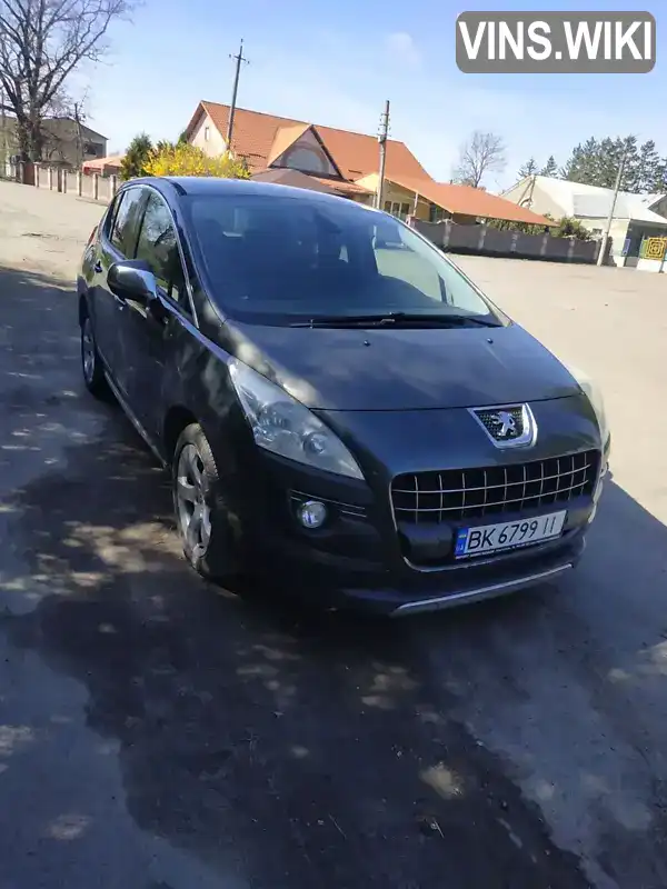 Внедорожник / Кроссовер Peugeot 3008 2013 1.6 л. Ручная / Механика обл. Ровенская, Ровно - Фото 1/11