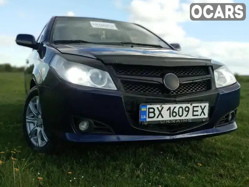 Седан Geely MK 2007 1.59 л. Ручна / Механіка обл. Тернопільська, Борщів - Фото 1/13