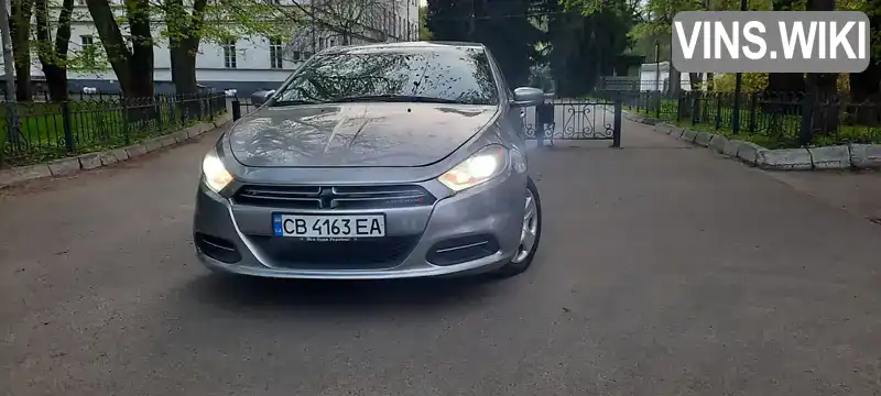 Седан Dodge Dart 2016 2 л. Ручна / Механіка обл. Чернігівська, Ніжин - Фото 1/20