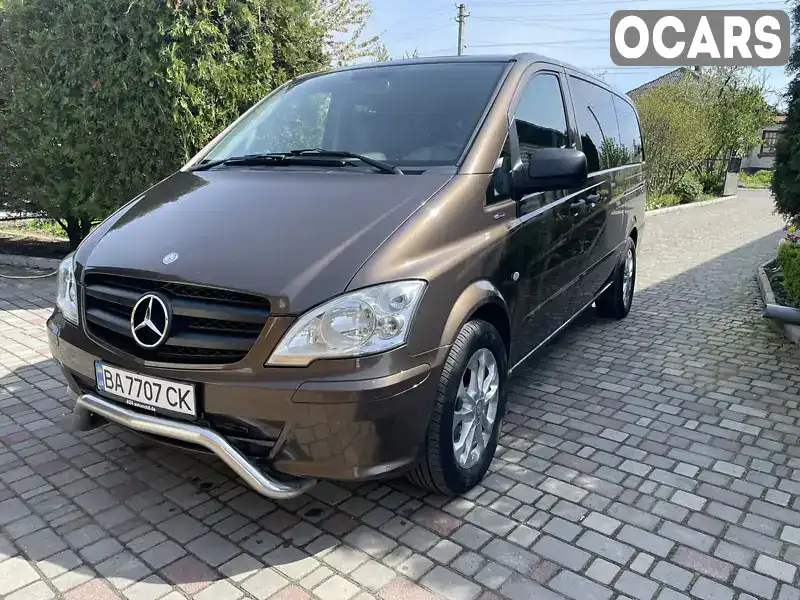 Минивэн Mercedes-Benz Vito 2012 2.14 л. Ручная / Механика обл. Кировоградская, Гайворон - Фото 1/17