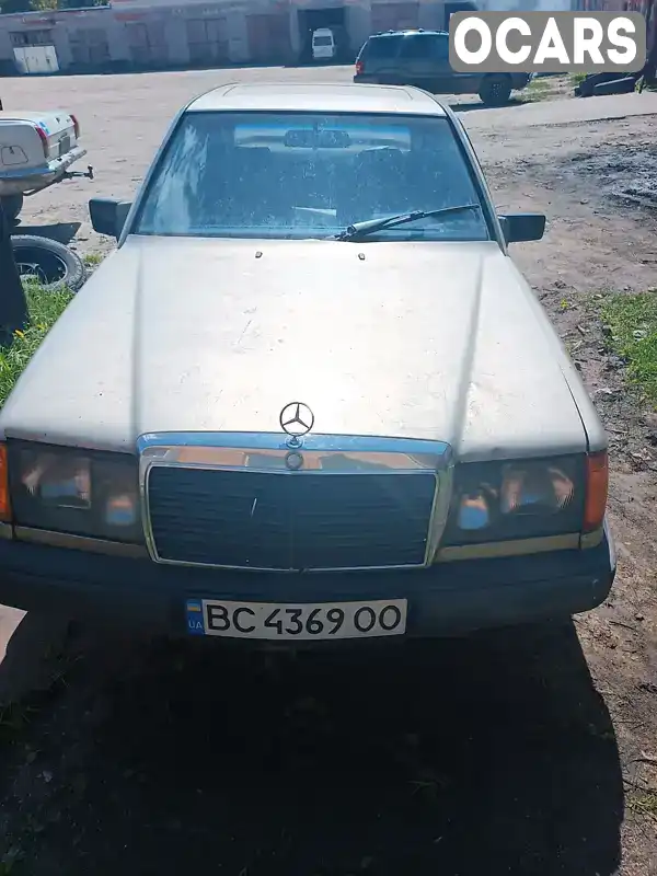 Седан Mercedes-Benz 190 1988 2 л. Ручна / Механіка обл. Львівська, Миколаїв - Фото 1/4