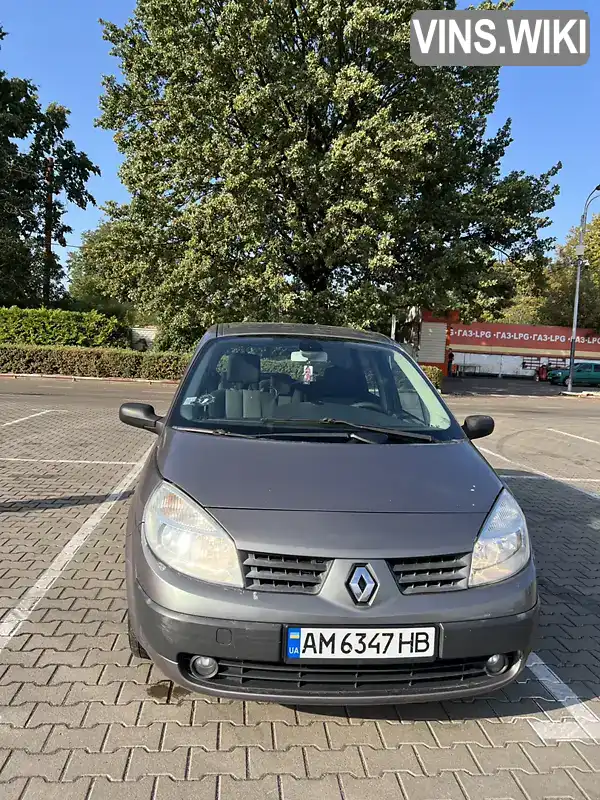 Мінівен Renault Scenic 2005 1.6 л. Ручна / Механіка обл. Житомирська, Житомир - Фото 1/19