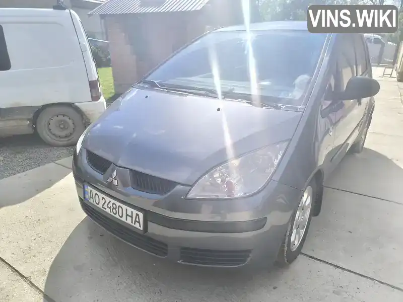 Хетчбек Mitsubishi Colt 2006 1.33 л. Ручна / Механіка обл. Закарпатська, Ужгород - Фото 1/5