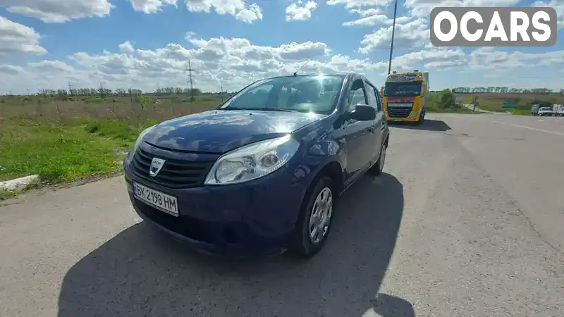 Хетчбек Dacia Sandero 2009 1.4 л. обл. Рівненська, Рівне - Фото 1/16