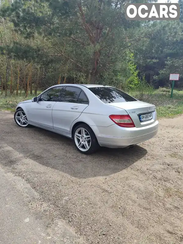 Седан Mercedes-Benz C-Class 2008 1.8 л. Автомат обл. Житомирська, Житомир - Фото 1/9