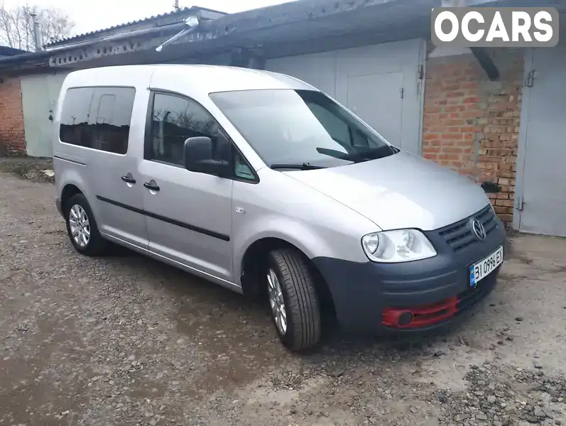 Мінівен Volkswagen Caddy 2005 1.6 л. Ручна / Механіка обл. Полтавська, Лубни - Фото 1/16