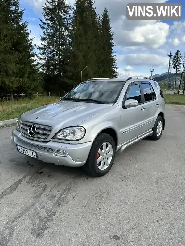 Позашляховик / Кросовер Mercedes-Benz M-Class 2004 2.69 л. Автомат обл. Івано-Франківська, Івано-Франківськ - Фото 1/21