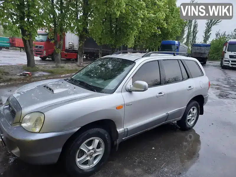 Позашляховик / Кросовер Hyundai Santa FE 2003 1.99 л. Ручна / Механіка обл. Херсонська, Високопілля - Фото 1/5