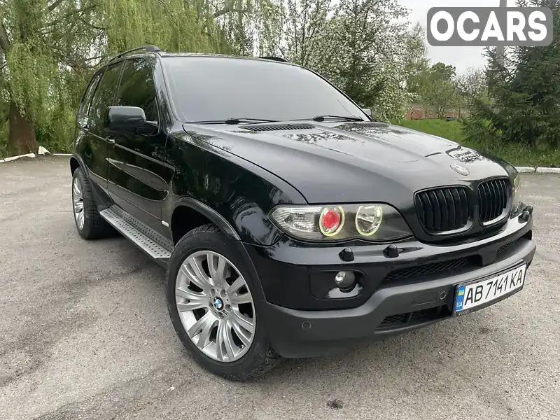 Позашляховик / Кросовер BMW X5 2004 3 л. Автомат обл. Вінницька, Тульчин - Фото 1/21