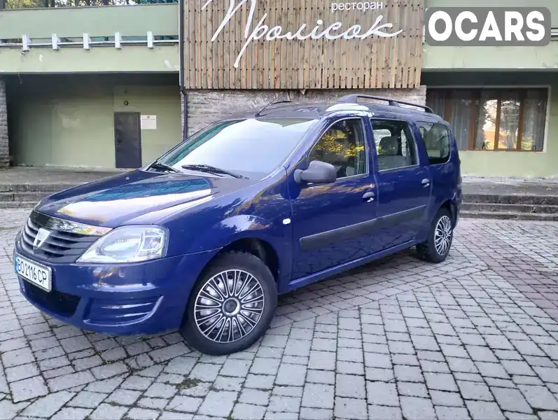 Универсал Dacia Logan MCV 2009 1.6 л. Ручная / Механика обл. Тернопольская, Тернополь - Фото 1/21