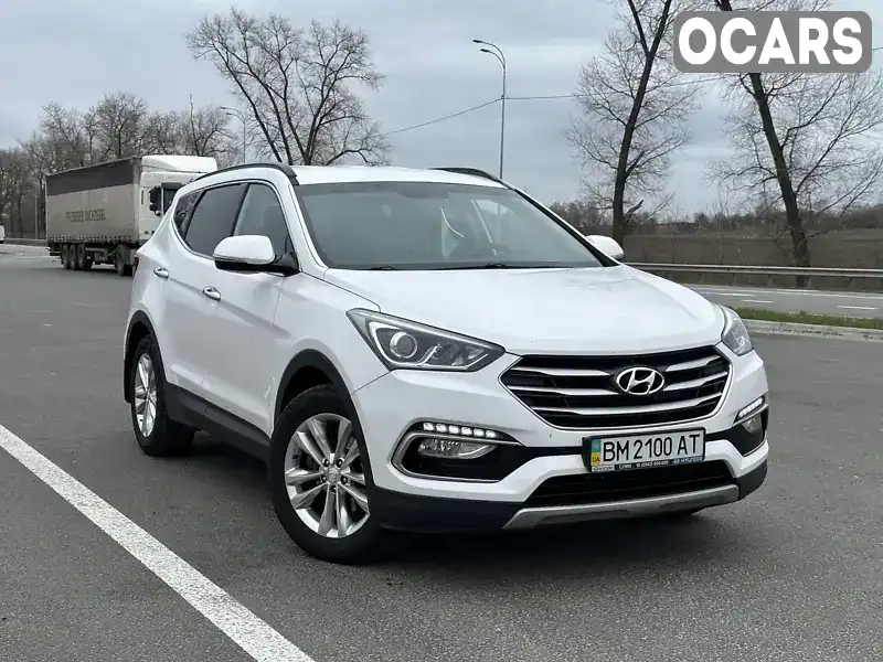 Позашляховик / Кросовер Hyundai Santa FE 2017 2.2 л. Автомат обл. Сумська, Ромни - Фото 1/21