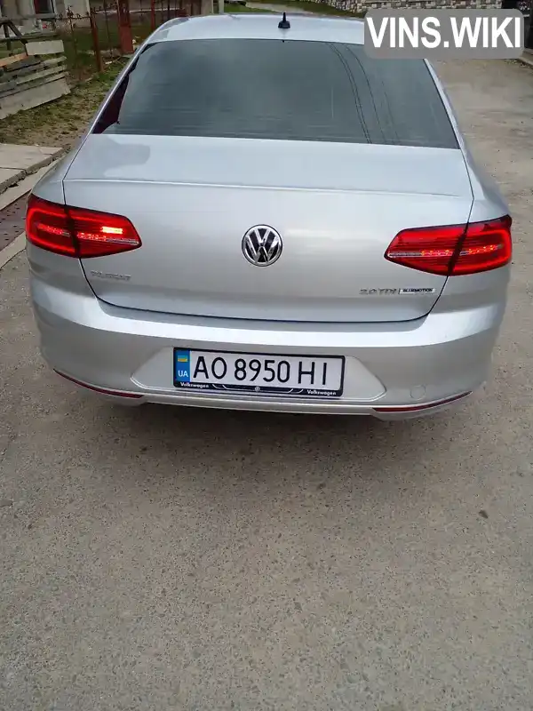 Седан Volkswagen Passat 2015 1.97 л. Ручна / Механіка обл. Закарпатська, Тячів - Фото 1/15