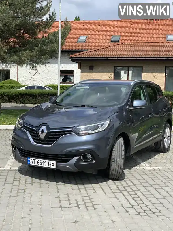 Позашляховик / Кросовер Renault Kadjar 2016 1.46 л. Автомат обл. Івано-Франківська, Івано-Франківськ - Фото 1/21