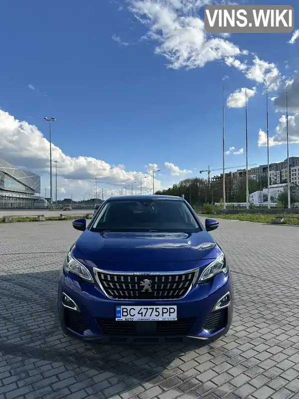 Позашляховик / Кросовер Peugeot 3008 2019 1.5 л. Автомат обл. Львівська, Львів - Фото 1/21