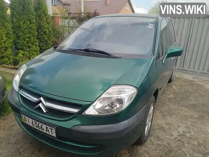 Мінівен Citroen C8 2004 2.18 л. Ручна / Механіка обл. Київська, Бориспіль - Фото 1/7