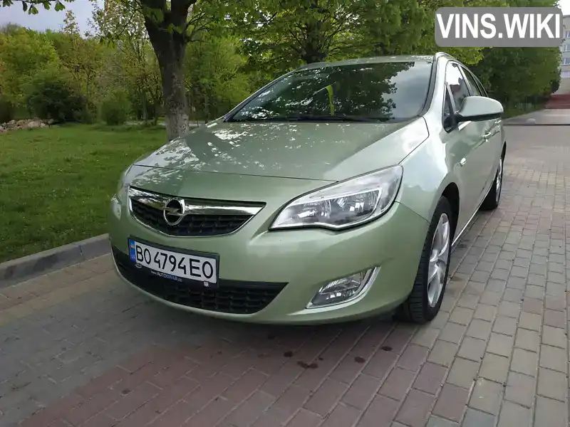 Універсал Opel Astra 2011 1.69 л. обл. Тернопільська, Тернопіль - Фото 1/21