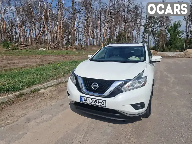 Позашляховик / Кросовер Nissan Murano 2015 3.5 л. Автомат обл. Харківська, Харків - Фото 1/15