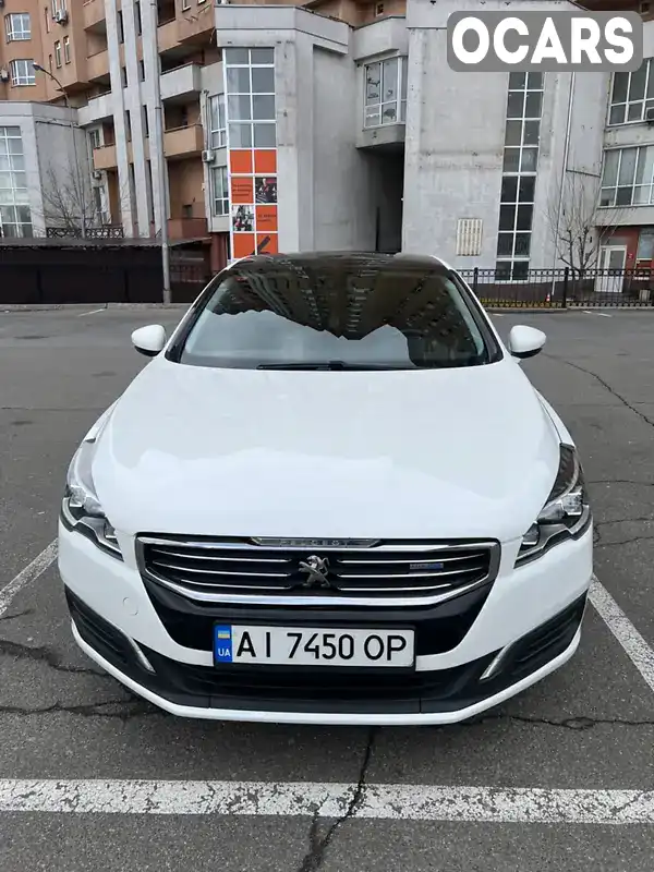 Седан Peugeot 508 2016 1.56 л. Автомат обл. Київська, Київ - Фото 1/21