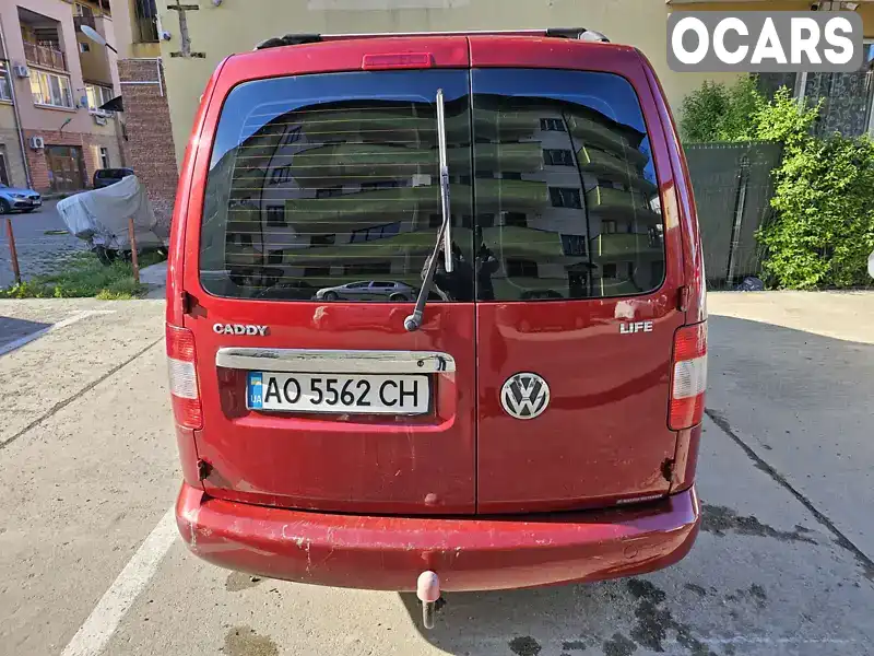 Мінівен Volkswagen Caddy 2007 1.9 л. Ручна / Механіка обл. Закарпатська, Тячів - Фото 1/21