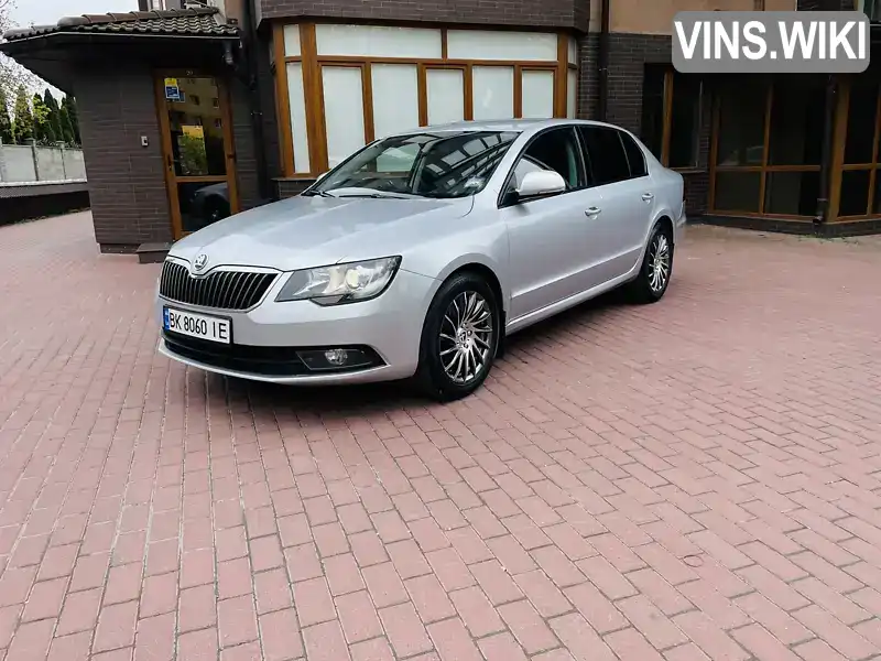 Ліфтбек Skoda Superb 2014 2 л. Ручна / Механіка обл. Рівненська, Рівне - Фото 1/21