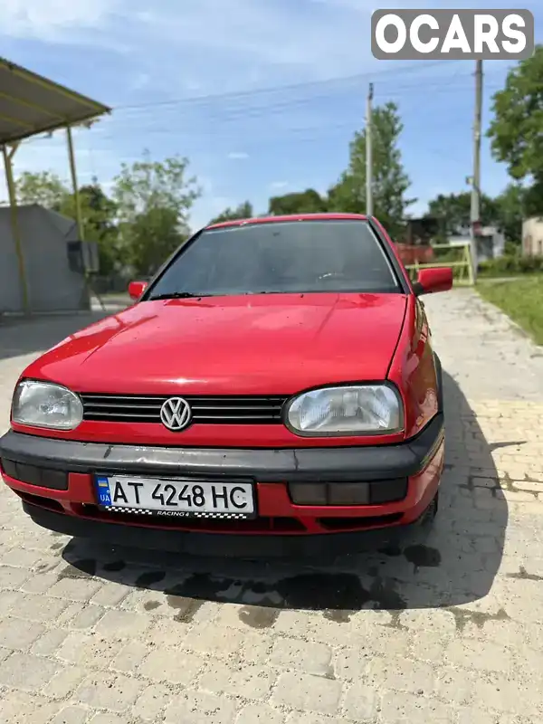 Хетчбек Volkswagen Golf 1995 1.4 л. Ручна / Механіка обл. Чернівецька, Вижниця - Фото 1/8