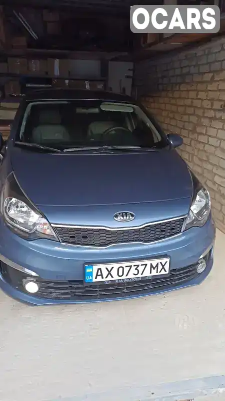 KNADN412BG6096846 Kia Rio 2016 Седан 1.4 л. Фото 2