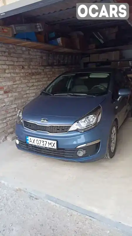 KNADN412BG6096846 Kia Rio 2016 Седан 1.4 л. Фото 4