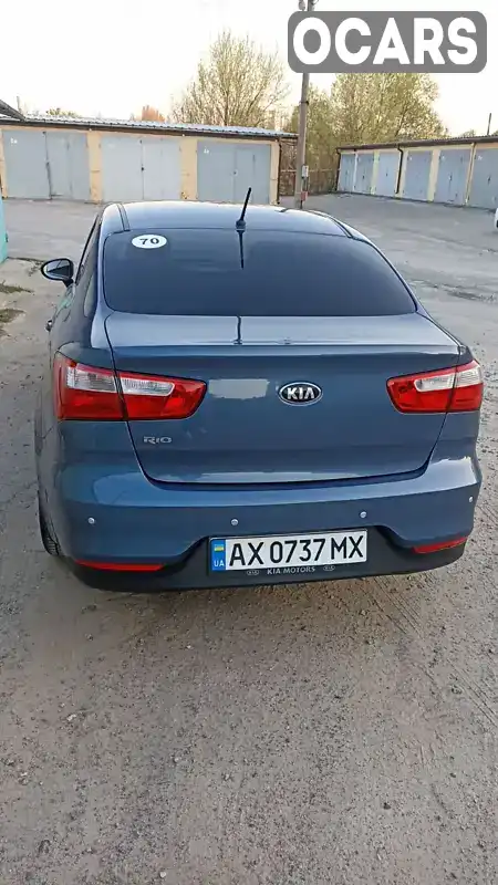 KNADN412BG6096846 Kia Rio 2016 Седан 1.4 л. Фото 5