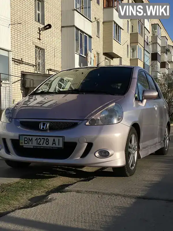 Хетчбек Honda Jazz 2008 1.34 л. Варіатор обл. Сумська, Глухів - Фото 1/21