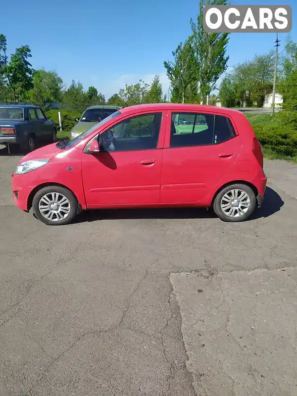 Хетчбек Hyundai i10 2013 1.09 л. Автомат обл. Донецька, Покровськ (Красноармійськ) - Фото 1/8