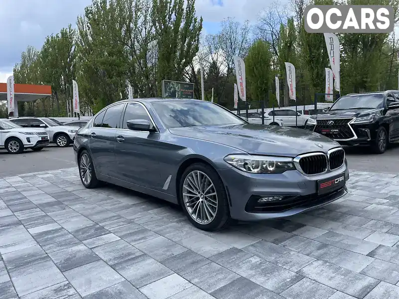 WBAJE7C52JWC57312 BMW 5 Series 2018 Седан 3 л. Фото 4