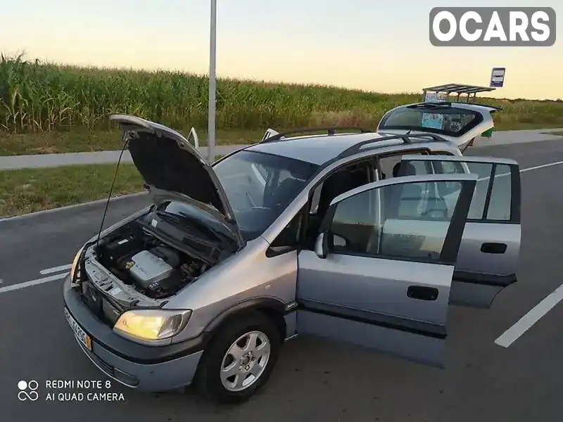 W0L0TGF75Y2122581 Opel Zafira 2000 Мінівен 1.8 л. Фото 4