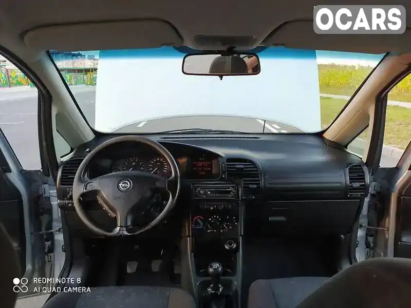 W0L0TGF75Y2122581 Opel Zafira 2000 Мінівен 1.8 л. Фото 5