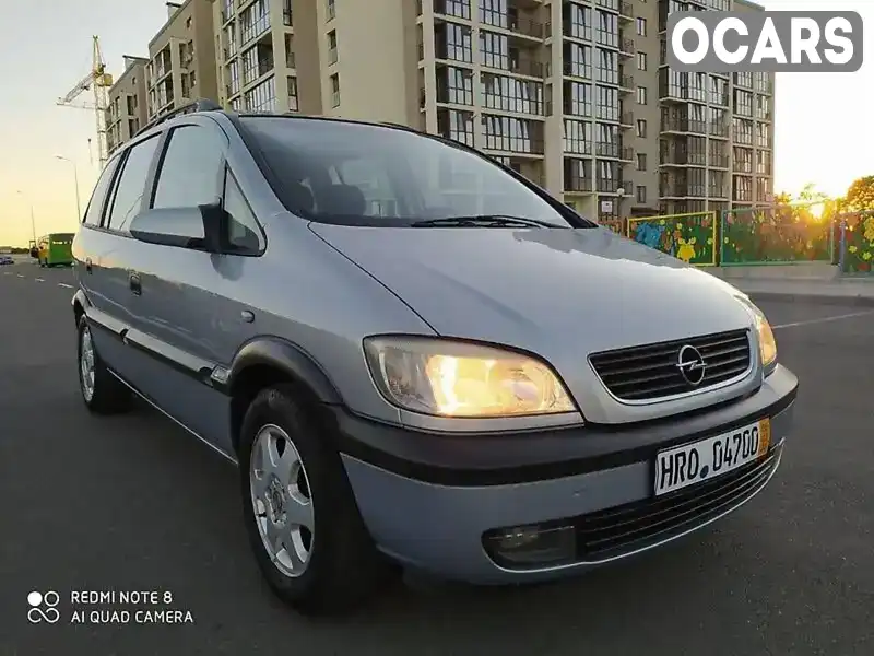 W0L0TGF75Y2122581 Opel Zafira 2000 Мінівен 1.8 л. Фото 6