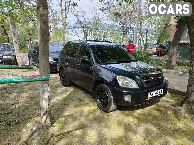 Позашляховик / Кросовер Chery Tiggo 2008 2.35 л. Автомат обл. Кіровоградська, Знам'янка - Фото 1/6