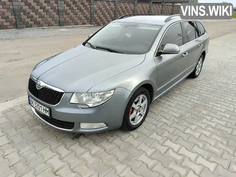 Універсал Skoda Superb 2011 1.97 л. Ручна / Механіка обл. Рівненська, Рівне - Фото 1/21