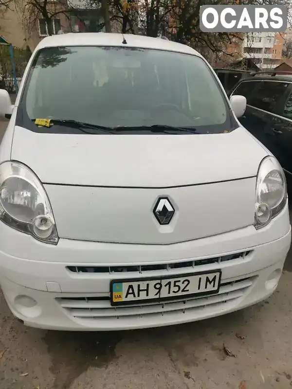 Мінівен Renault Kangoo 2012 1.46 л. Ручна / Механіка обл. Хмельницька, Кам'янець-Подільський - Фото 1/13