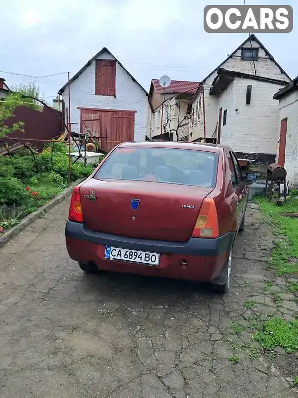 Седан Dacia Logan 2006 1.6 л. Ручная / Механика обл. Черкасская, Умань - Фото 1/8