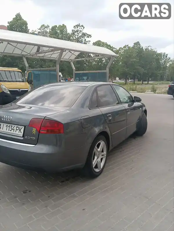 Седан Audi A4 2007 1.97 л. Ручна / Механіка обл. Київська, Біла Церква - Фото 1/7