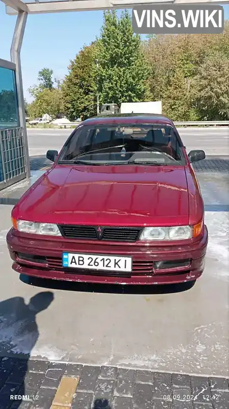 Ліфтбек Mitsubishi Galant 1992 2 л. Ручна / Механіка обл. Вінницька, Гайсин - Фото 1/18